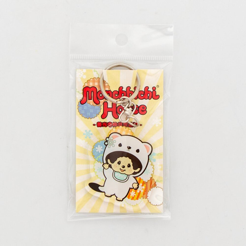 善光寺仲見世通り アクリルキーホルダー オコジョ